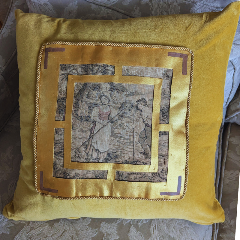 Le temps des moissons (Coussin vénitien)